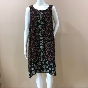 Max studio floral tank dress size 1X